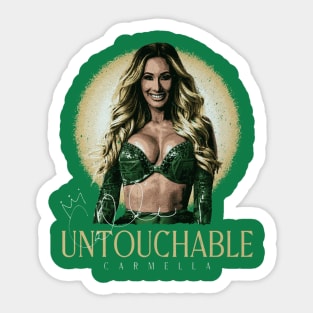 Carmella Untouchable Sticker